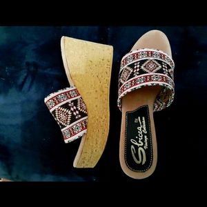 Sbicca wedges sandals